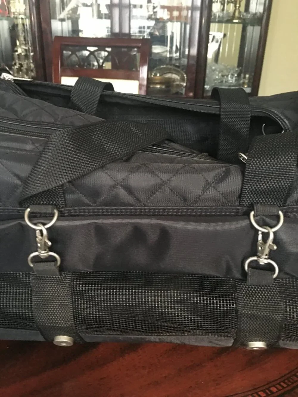 Sherpa Pet Carrier Airline Approved with Wheels, Spring Frame- Cat & Dog Carrier